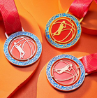 Basketball Metal Medal