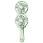 Portable Desktop Handheld Double Head Fan