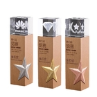 Wooden Crystal Trophy