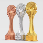 Oversized badminton trophy