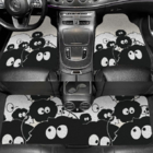 One-piece car floor mat