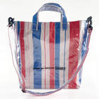 PVC detachable Crossbody Woven Shopping Bag