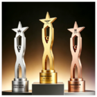 Creative Metal Trophy