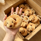 Cute dog pendant doll keychain
