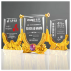CustomizationCreative Crystal Banner AwardCorporate Gifts