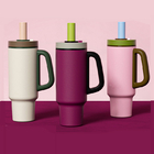 CustomizationStainless steel ceramic straw tumblerCorporate Gifts