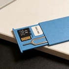SIM card storage box with eject pin