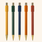 Three-port cycle gel pen