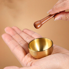 Mini Brass Singing Bowl for Stress Relief & Meditation