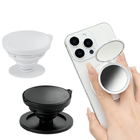 Dual‑sided Mirror Pop‑Socket Phone Stand