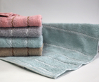 【Taiwan-made】Wave Satin Stripe Coffee Yarn Towel