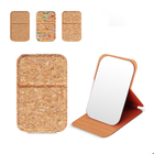 CustomizationSoftwood PU Leather Makeup MirrorCorporate Gifts